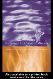 Psychology for Christian Ministry