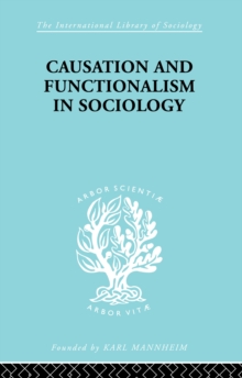 Causation and Functionalism in Sociology