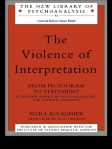 The Violence of Interpretation : From Pictogram to Statement