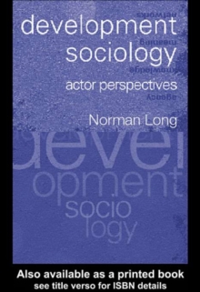 Development Sociology : Actor Perspectives