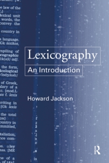 Lexicography : An Introduction