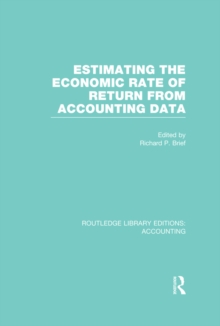 Estimating the Economic Rate of Return From Accounting Data (RLE Accounting)