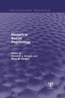 Historical Social Psychology (Psychology Revivals)