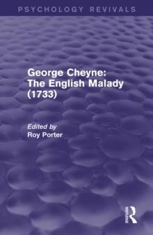 George Cheyne: The English Malady (1733)