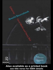 Brecht Sourcebook