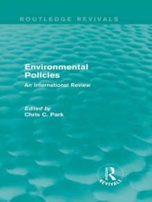 Environmental Policies (Routledge Revivals) : An International Review