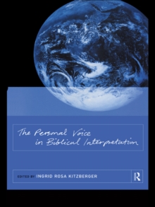 The Personal Voice in Biblical Interpretation