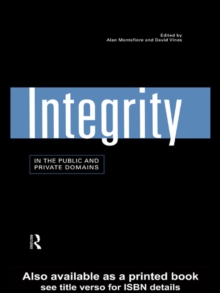 Integrity in the Public and Private Domains