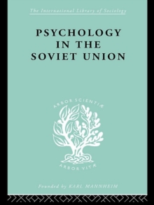 Psychology in the Soviet Union   Ils 272