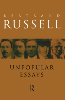Unpopular Essays, PDF eBook Unpopular Essays, PDF eBook