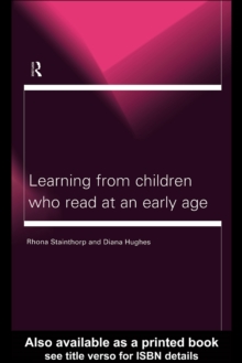 Learning From Children Who Read at an Early Age