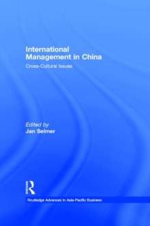 International Management in China : Cross-Cultural Issues