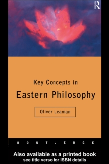 Key Concepts in Eastern Philosophy