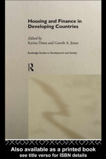 Housing and Finance in Developing Countries