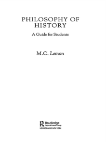 Philosophy of History : A Guide for Students