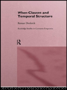 When-Clauses and Temporal Structure