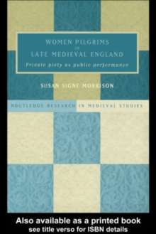 Women Pilgrims in Late Medieval England