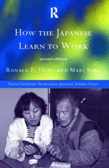 How the Japanese Learn to Work