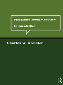 Describing Spoken English : An Introduction