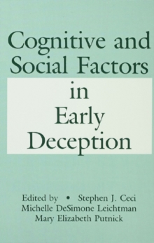 Cognitive and Social Factors in Early Deception