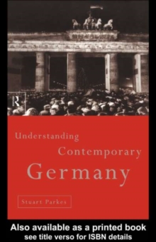 Understanding Contemporary Germany