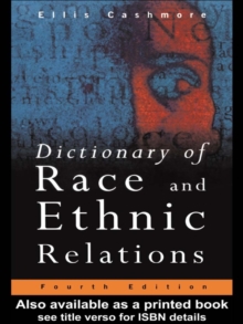 Dictionary of Race and Ethnic Relations