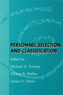 Personnel Selection and Classification