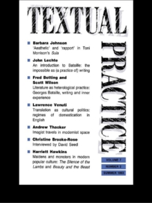 Textual Practice : Volume 7, Issue 2