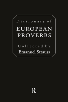 Dictionary of European Proverbs