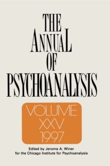 The Annual of Psychoanalysis, V. 25