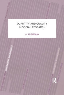 Quantity and Quality in Social Research