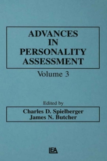 Advances in Personality Assessment : Volume 3