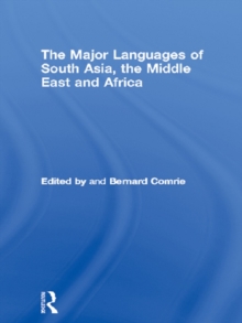 The Major Languages of South Asia, the Middle East and Africa