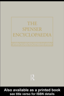 The Spenser Encyclopedia