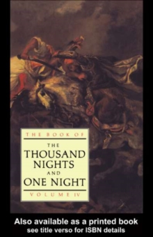 The Book of the Thousand and One Nights (Vol 4)