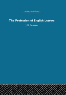 The Profession of English Letters