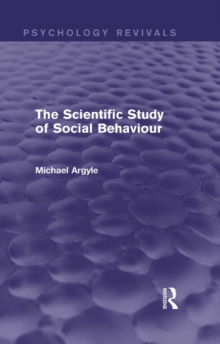 The Scientific Study of Social Behaviour