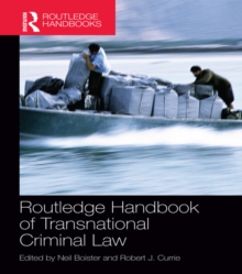 Routledge Handbook of Transnational Criminal Law