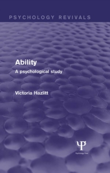 Ability : A Psychological Study