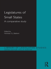 Legislatures of Small States : A Comparative Study