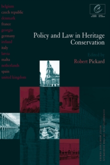 Policy and Law in Heritage Conservation