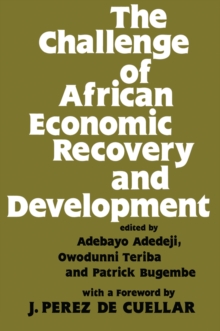 The Challenge of African Economic Recovery and Development