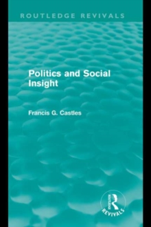 Politics and Social Insight (Routledge Revivals)