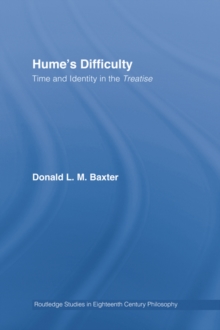 Hume's Difficulty : Time and Identity in the Treatise