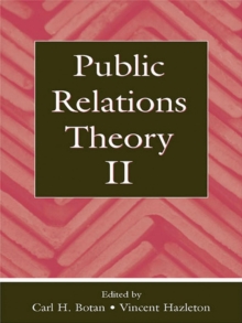 Public Relations Theory II