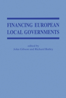 Financing European Local Government