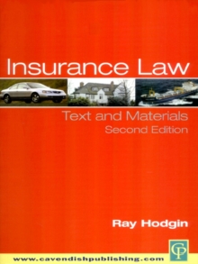 Insurance Law : Text and Materials