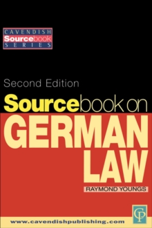 Sourcebook on German Law