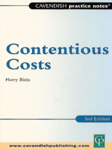 Practice Notes on Contentious Costs