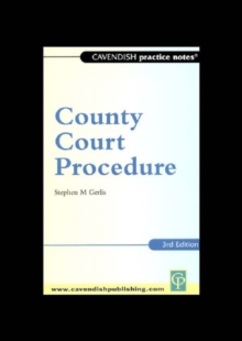 Practice Notes on County Court Procedure